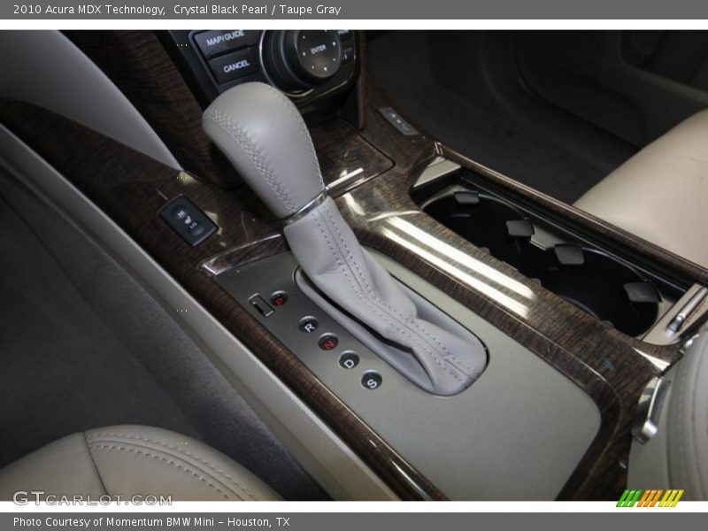 Crystal Black Pearl / Taupe Gray 2010 Acura MDX Technology