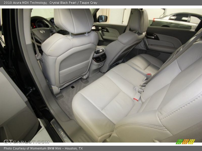 Crystal Black Pearl / Taupe Gray 2010 Acura MDX Technology