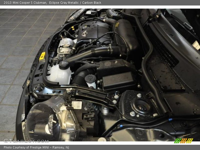 Eclipse Gray Metallic / Carbon Black 2013 Mini Cooper S Clubman