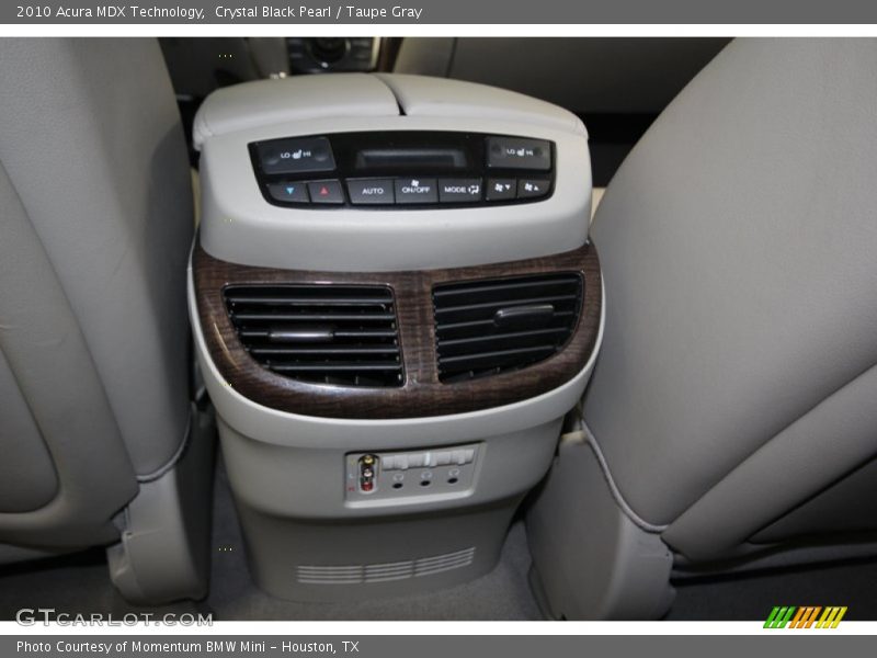 Crystal Black Pearl / Taupe Gray 2010 Acura MDX Technology