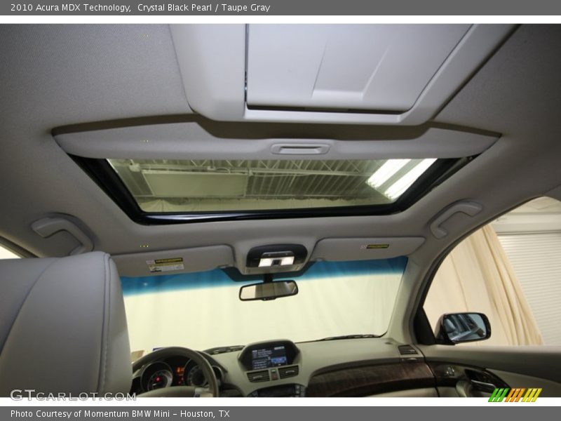 Crystal Black Pearl / Taupe Gray 2010 Acura MDX Technology