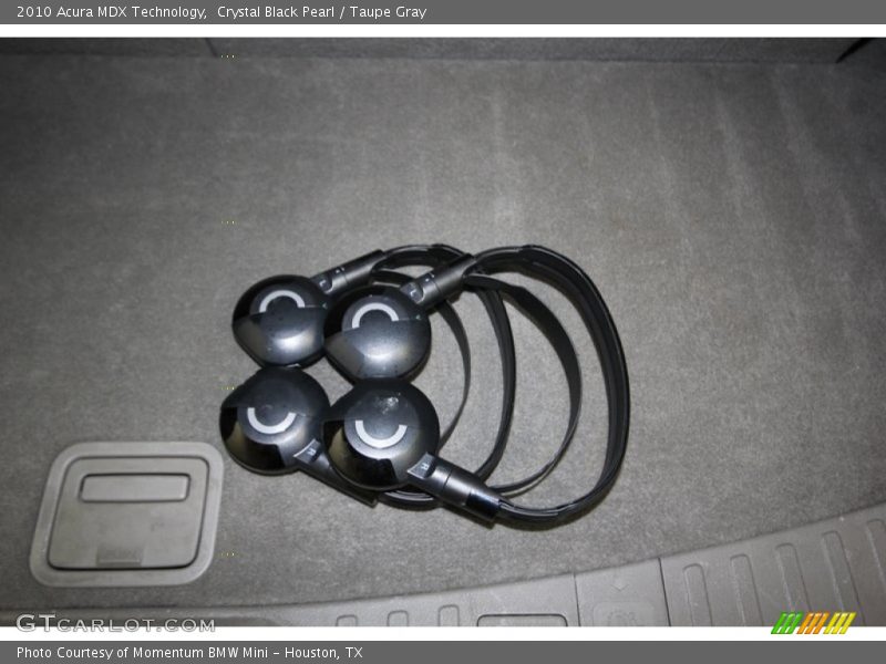 Crystal Black Pearl / Taupe Gray 2010 Acura MDX Technology