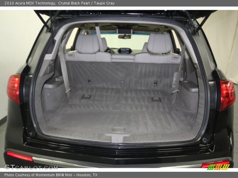 Crystal Black Pearl / Taupe Gray 2010 Acura MDX Technology
