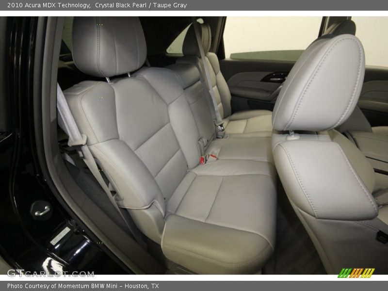 Crystal Black Pearl / Taupe Gray 2010 Acura MDX Technology