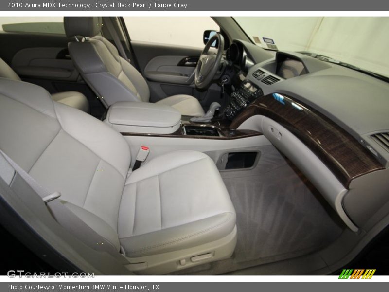 Crystal Black Pearl / Taupe Gray 2010 Acura MDX Technology