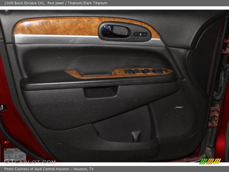 Red Jewel / Titanium/Dark Titanium 2008 Buick Enclave CXL