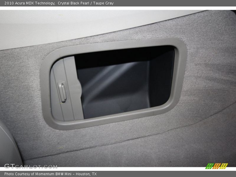 Crystal Black Pearl / Taupe Gray 2010 Acura MDX Technology