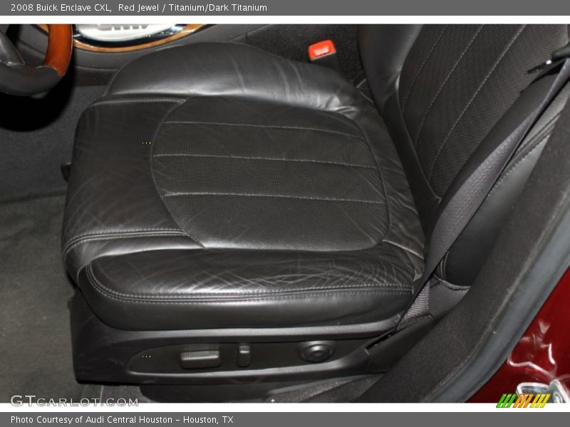 Red Jewel / Titanium/Dark Titanium 2008 Buick Enclave CXL