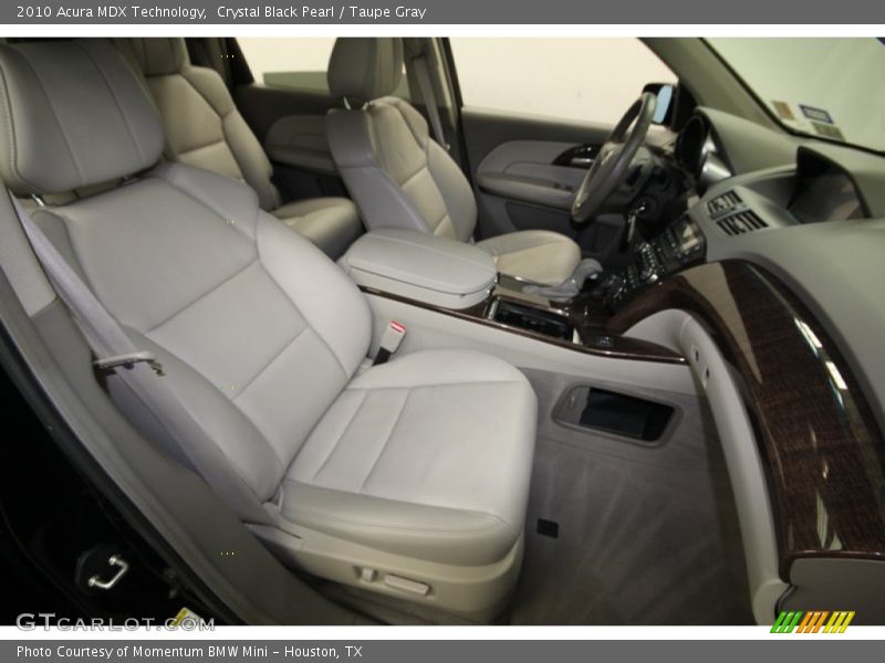 Crystal Black Pearl / Taupe Gray 2010 Acura MDX Technology