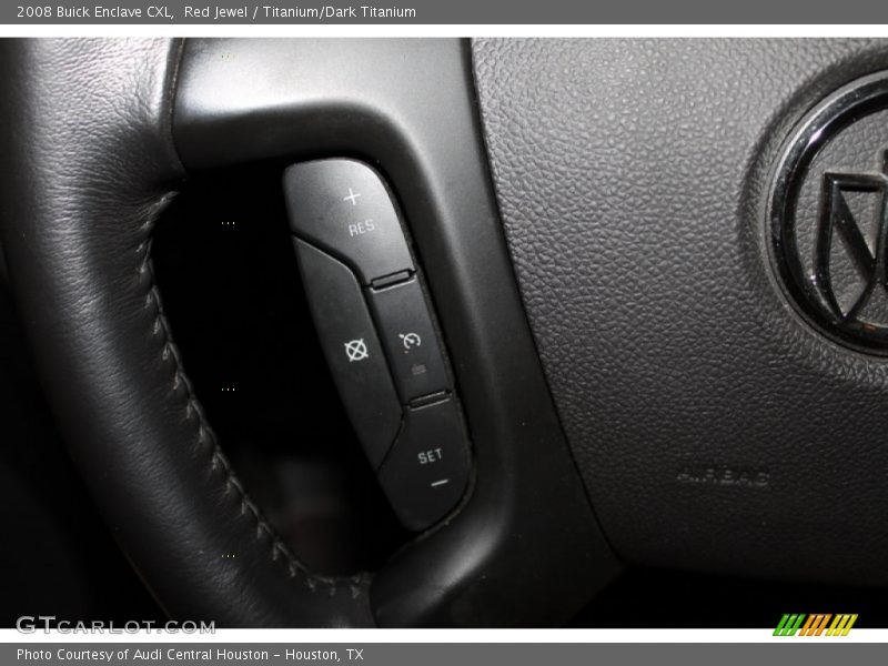 Red Jewel / Titanium/Dark Titanium 2008 Buick Enclave CXL