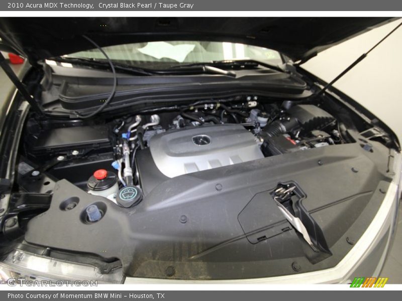 Crystal Black Pearl / Taupe Gray 2010 Acura MDX Technology