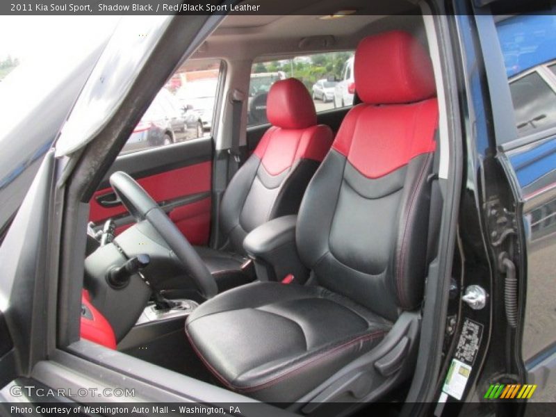 Front Seat of 2011 Soul Sport