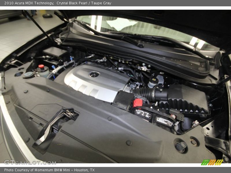 Crystal Black Pearl / Taupe Gray 2010 Acura MDX Technology