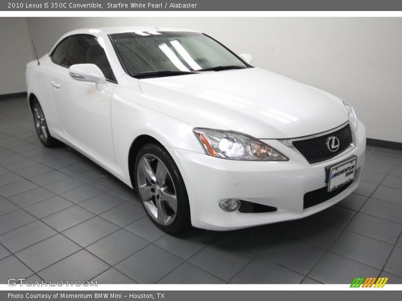 Starfire White Pearl / Alabaster 2010 Lexus IS 350C Convertible