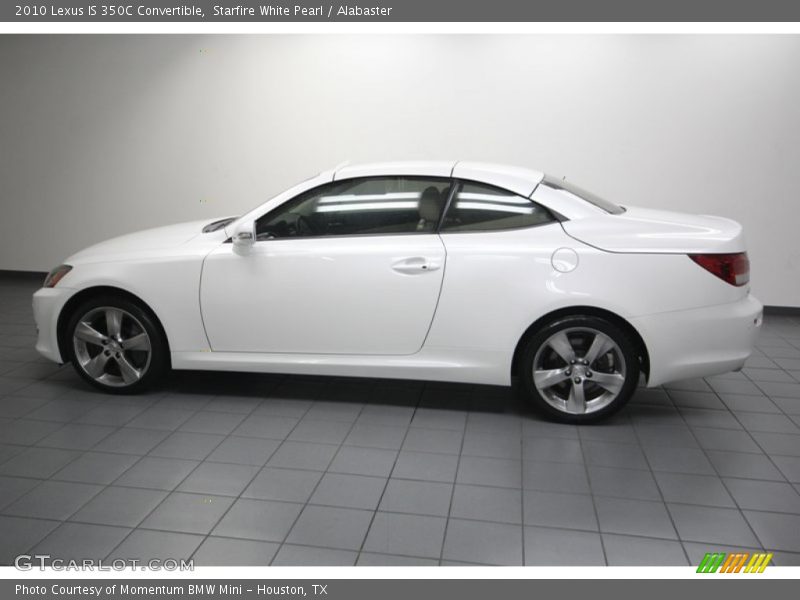 Starfire White Pearl / Alabaster 2010 Lexus IS 350C Convertible