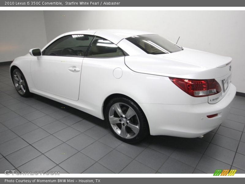 Starfire White Pearl / Alabaster 2010 Lexus IS 350C Convertible