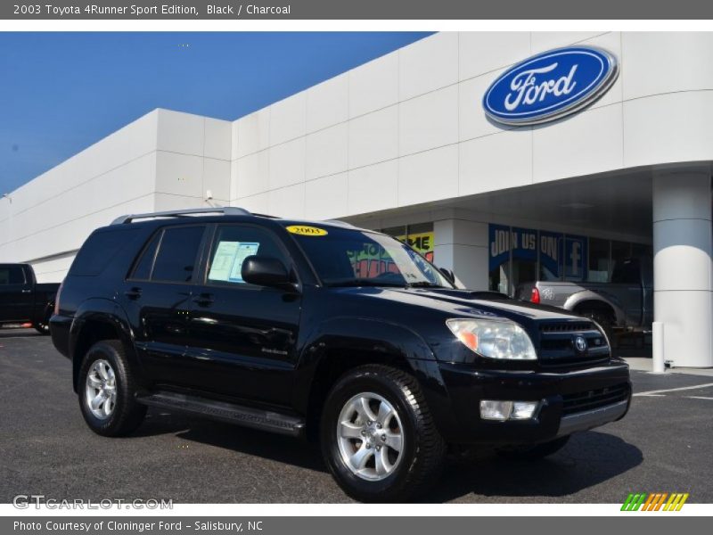 Black / Charcoal 2003 Toyota 4Runner Sport Edition