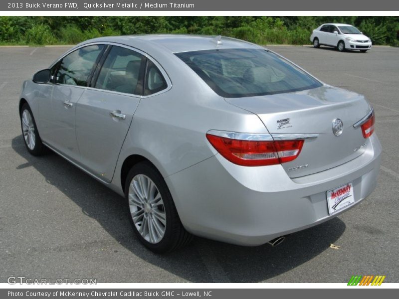 Quicksilver Metallic / Medium Titanium 2013 Buick Verano FWD