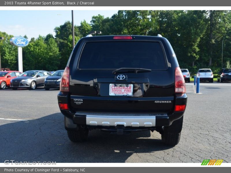 Black / Charcoal 2003 Toyota 4Runner Sport Edition