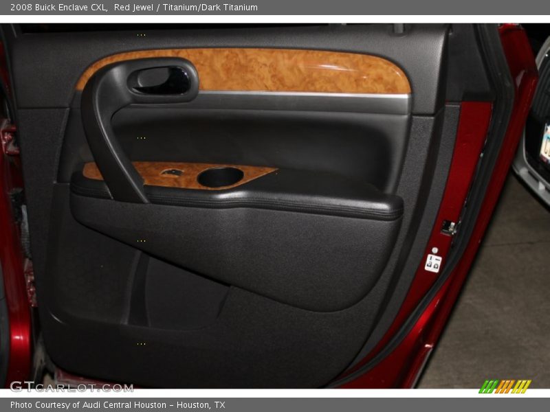 Red Jewel / Titanium/Dark Titanium 2008 Buick Enclave CXL