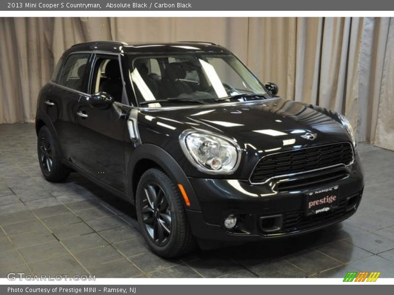 Absolute Black / Carbon Black 2013 Mini Cooper S Countryman
