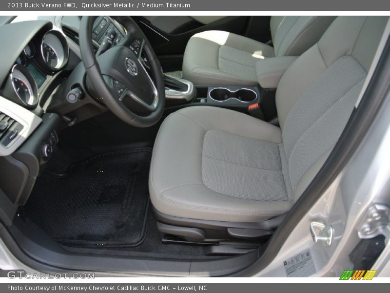 Quicksilver Metallic / Medium Titanium 2013 Buick Verano FWD