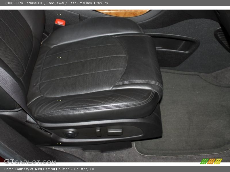 Red Jewel / Titanium/Dark Titanium 2008 Buick Enclave CXL