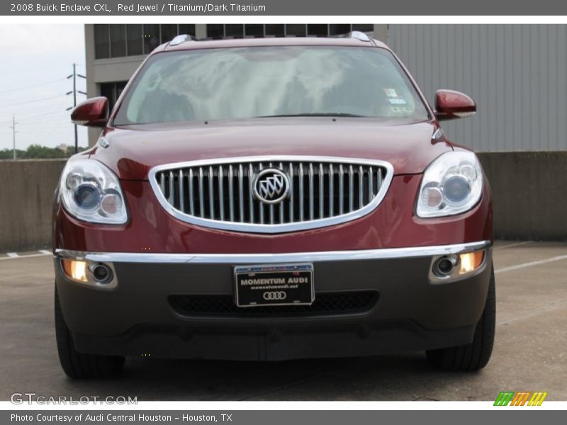 Red Jewel / Titanium/Dark Titanium 2008 Buick Enclave CXL