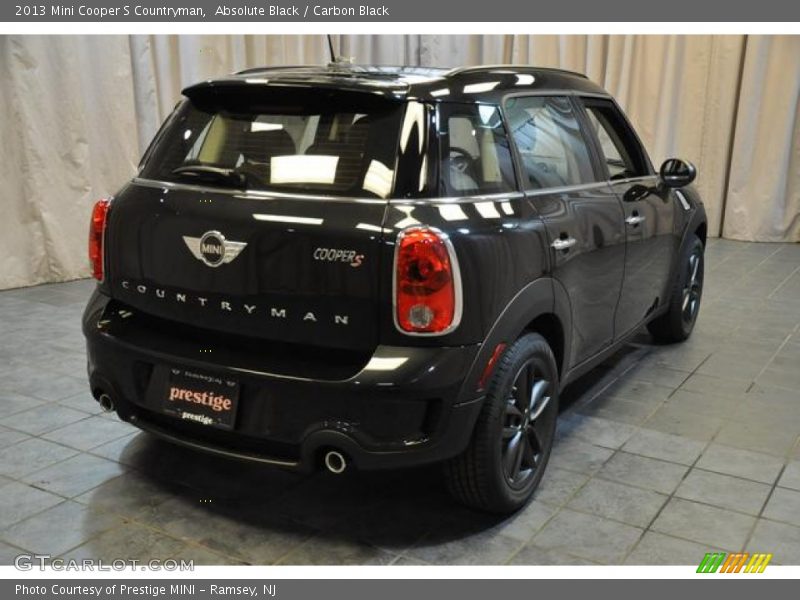 Absolute Black / Carbon Black 2013 Mini Cooper S Countryman