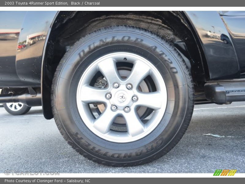 Black / Charcoal 2003 Toyota 4Runner Sport Edition