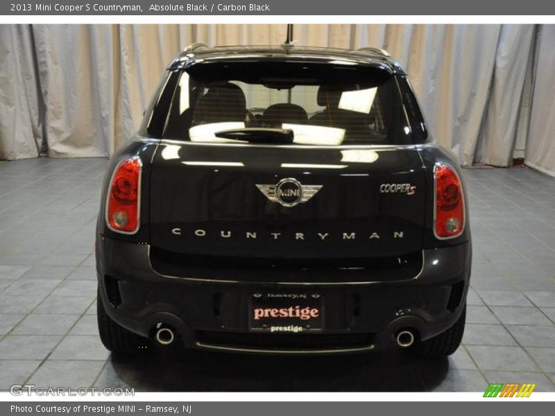 Absolute Black / Carbon Black 2013 Mini Cooper S Countryman