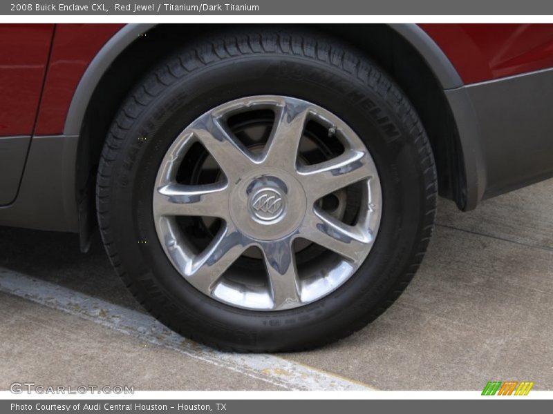 Red Jewel / Titanium/Dark Titanium 2008 Buick Enclave CXL