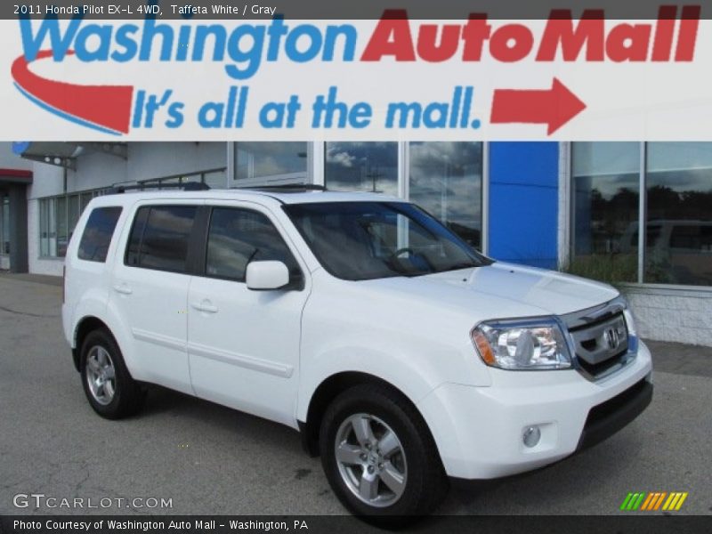 Taffeta White / Gray 2011 Honda Pilot EX-L 4WD