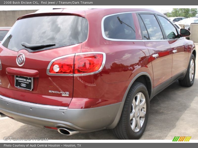 Red Jewel / Titanium/Dark Titanium 2008 Buick Enclave CXL