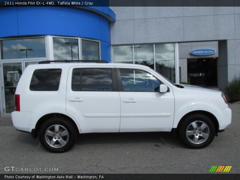 Taffeta White / Gray 2011 Honda Pilot EX-L 4WD