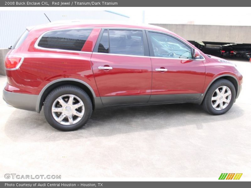 Red Jewel / Titanium/Dark Titanium 2008 Buick Enclave CXL