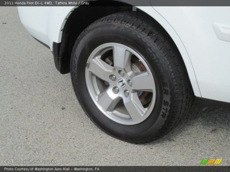 Taffeta White / Gray 2011 Honda Pilot EX-L 4WD
