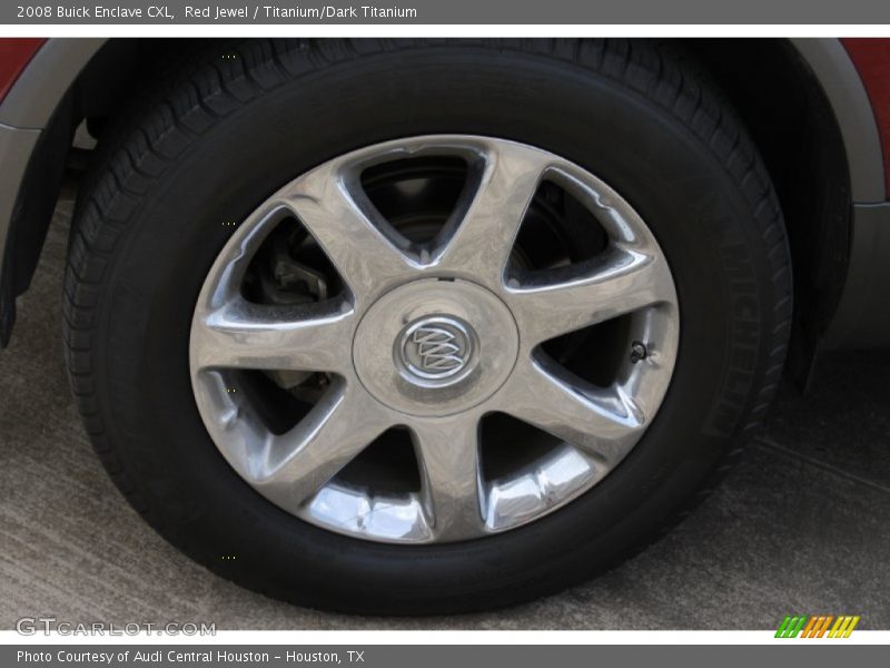 Red Jewel / Titanium/Dark Titanium 2008 Buick Enclave CXL