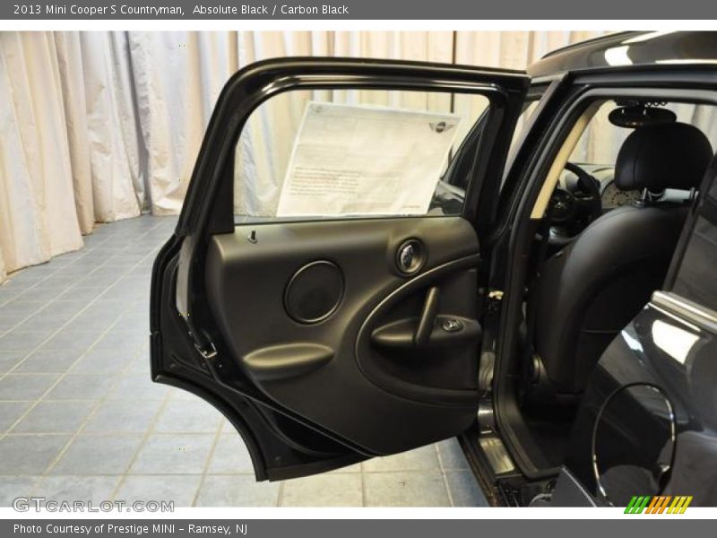 Absolute Black / Carbon Black 2013 Mini Cooper S Countryman