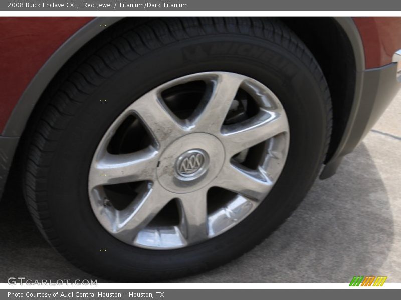 Red Jewel / Titanium/Dark Titanium 2008 Buick Enclave CXL