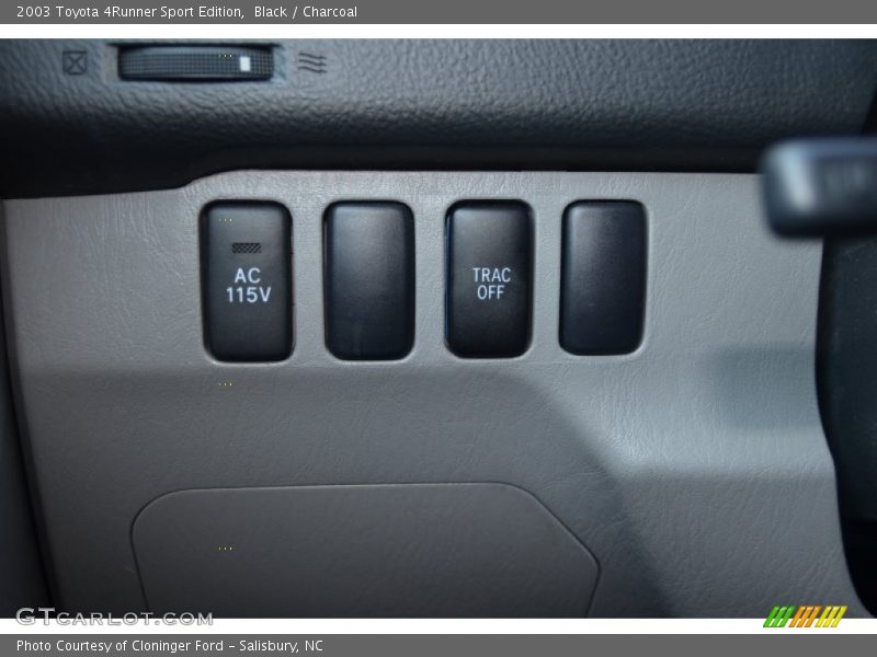 Black / Charcoal 2003 Toyota 4Runner Sport Edition