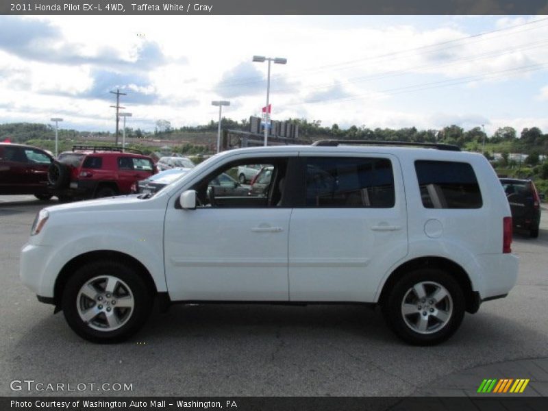 Taffeta White / Gray 2011 Honda Pilot EX-L 4WD