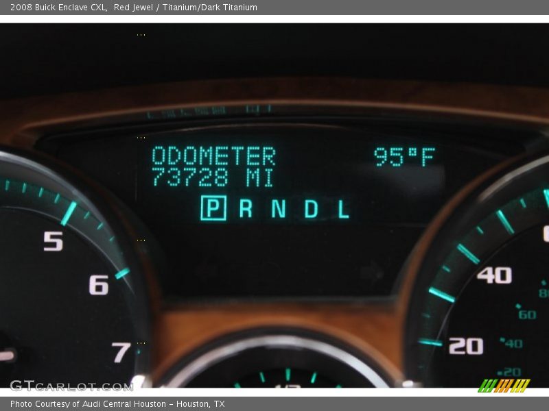 Red Jewel / Titanium/Dark Titanium 2008 Buick Enclave CXL