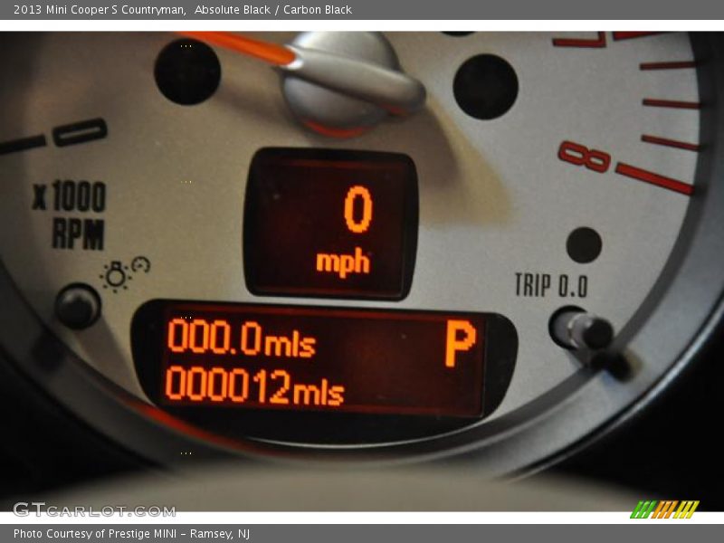 Absolute Black / Carbon Black 2013 Mini Cooper S Countryman