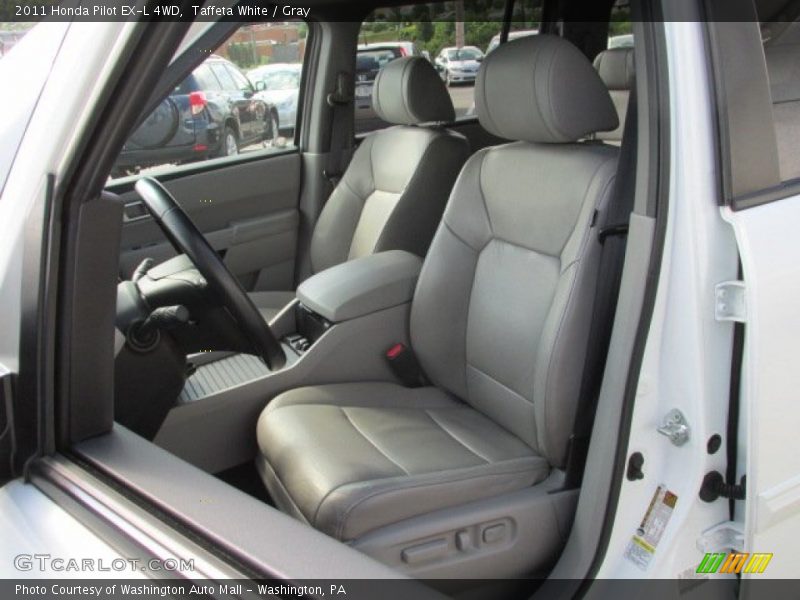 Taffeta White / Gray 2011 Honda Pilot EX-L 4WD