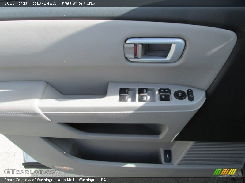 Taffeta White / Gray 2011 Honda Pilot EX-L 4WD