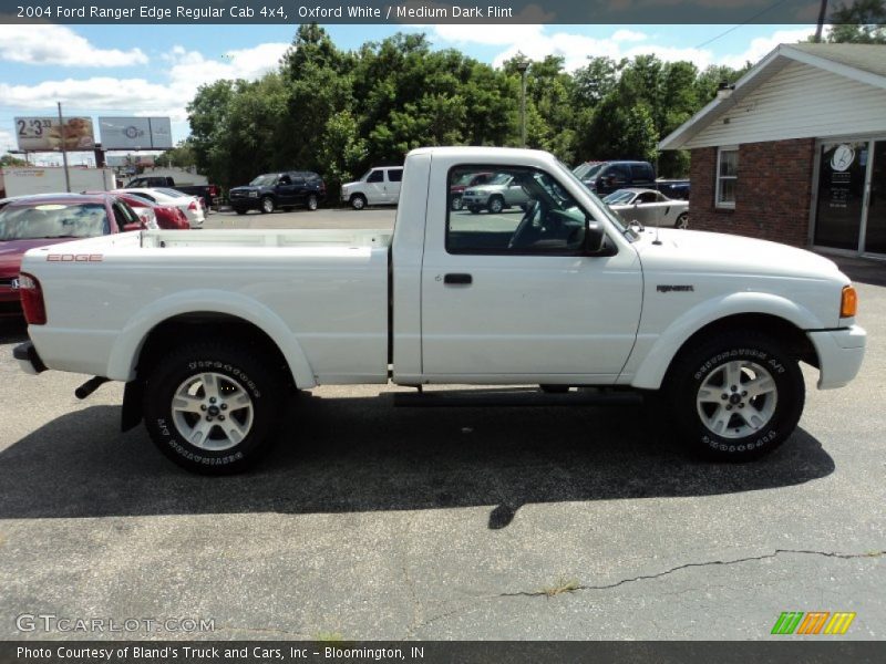 Oxford White / Medium Dark Flint 2004 Ford Ranger Edge Regular Cab 4x4