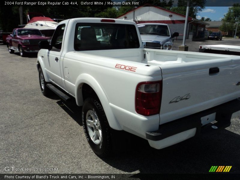 Oxford White / Medium Dark Flint 2004 Ford Ranger Edge Regular Cab 4x4