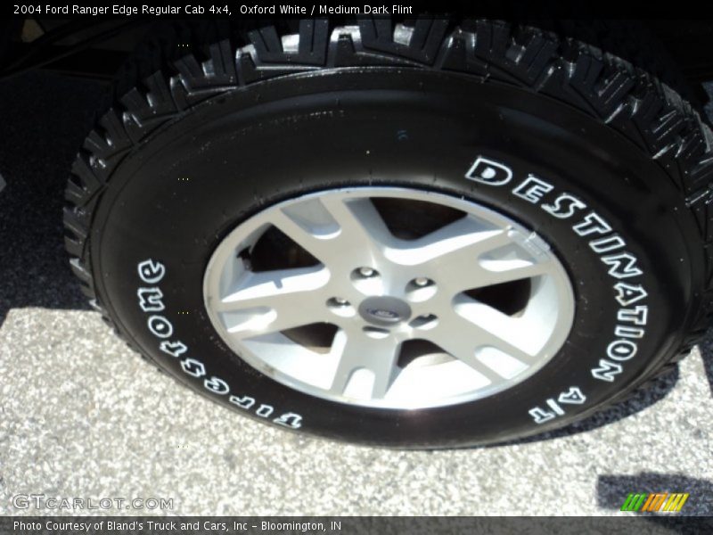 Oxford White / Medium Dark Flint 2004 Ford Ranger Edge Regular Cab 4x4