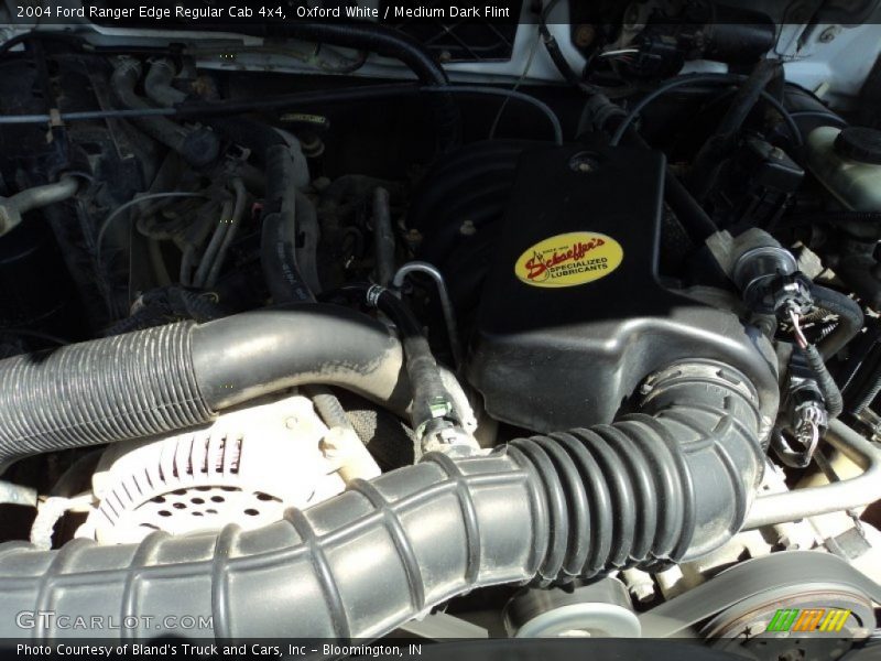 Oxford White / Medium Dark Flint 2004 Ford Ranger Edge Regular Cab 4x4